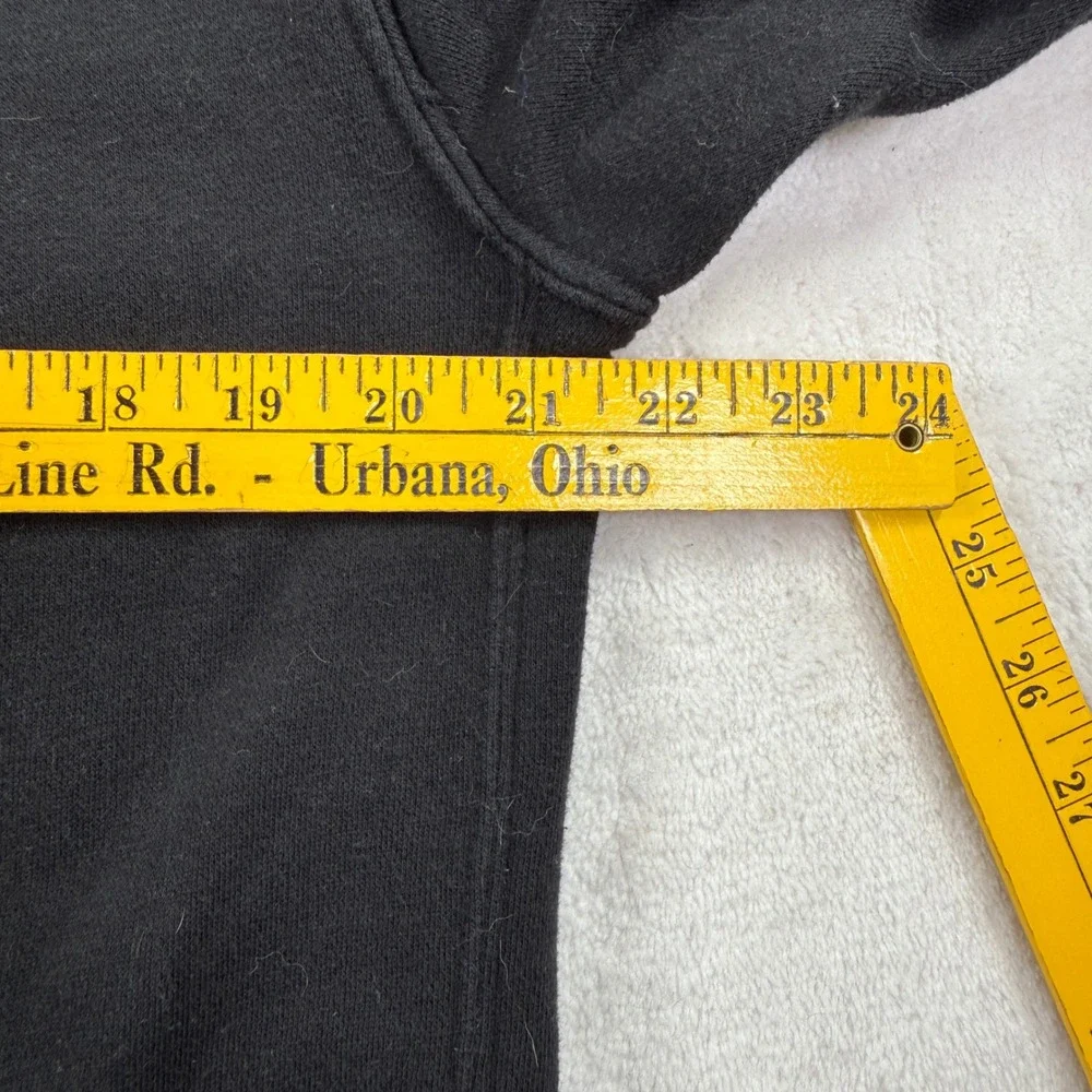Nike Mens Sportswear Club Fleece Hoodie Black White Futura Logo Pullover Small